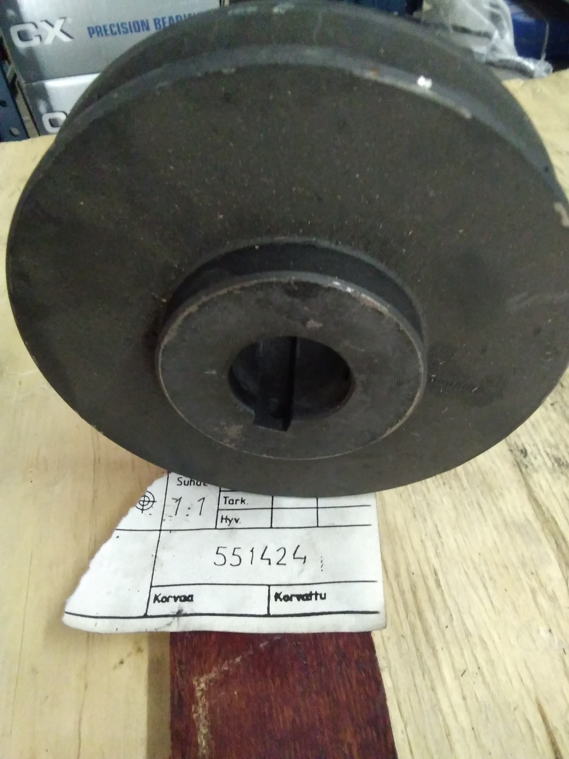 112 x 1 SPB P. 551424  kiilahihnapyörä